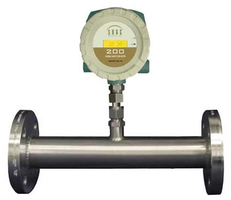 Thermal Flow Meters Natural Gas Flow And Combustion Air Sage 200