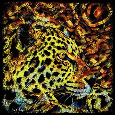 Leopard Abstract Digital Art By David Mckinney Pixels