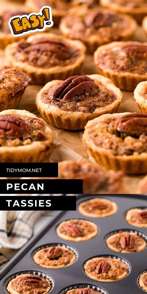 Pecan Tassies Mini Pecan Pie Bites Tidymom