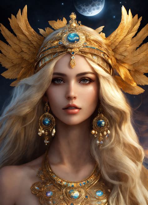 Lexica Goddess Luxury North Africa Moon Sun Beautiful Magic Love