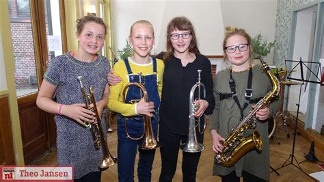 4 Gediplomeerden Bij Muziekvereniging Excelsior