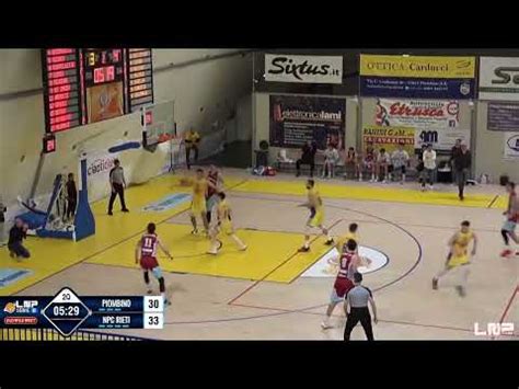 Hl Basket Golfo Piombino Npc Rieti Youtube