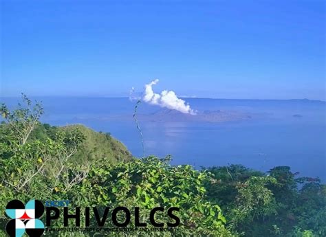 Taal Volcano Sulfur Dioxide Emission Hits New 2023 High On October 12