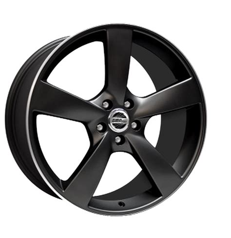 Zaverski 5X112 8 50x19ET112 GMP SAT21 MAT BLACK WITH POLISHED LIP