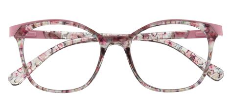 Shawley Square Prescription Glasses Pink Womens Eyeglasses Payne Glasses