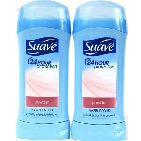 2 Pack Suave Powder Antiperspirant Deodorant