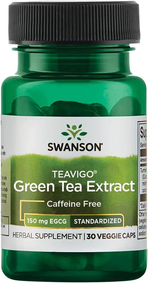 Amazon Swanson Teavigo Green Tea Extract Egcg Veg Capsules