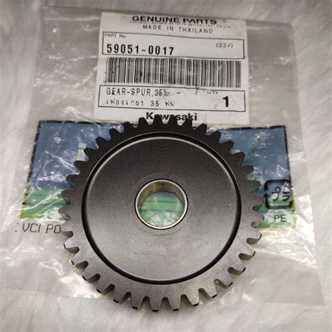 KAWASAKI BARAKO 175 KICK IDLE GEAR 35T GENUINE PARTS Shopee Philippines