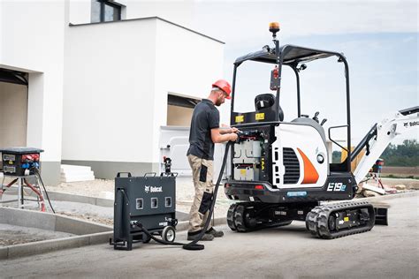 New Bobcat E E Electric Mini Excavator