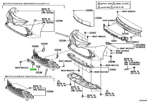 Exploring The Components Of A Toyota Camry Front Bumper An In Depth Diagram