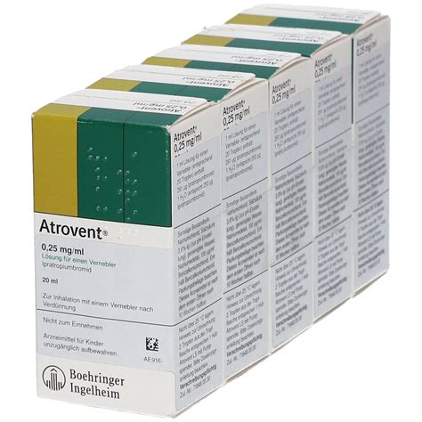 Atrovent 250 µgml Lösung Fevernebler 5x20 Ml Mit Dem E Rezept Kaufen