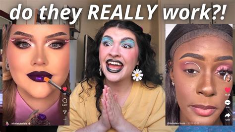 TESTING VIRAL TIK TOK MAKEUP HACKS What They Don T Show You In 15