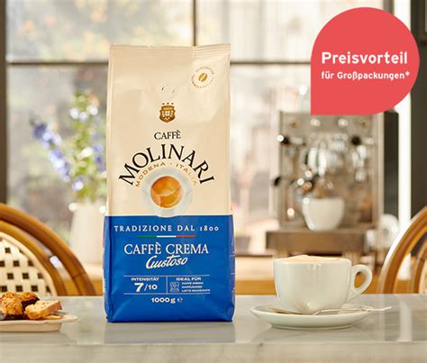 Caff Molinari Caff Crema Gustoso X Kg Ganze Bohne Online