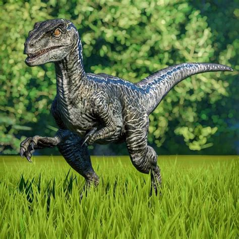 An Image Of A Dinosaur In The Grass