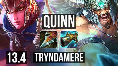 QUINN Vs TRYNDAMERE TOP 10 1 5 2 6M Mastery 1000 Games Godlike