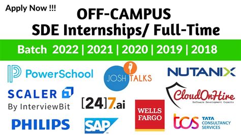 Latest Off Campus Drives 2022 2021 2020 2019 2018 2017 Batches