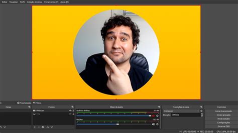 Como Mudar O Formato Da Webcam No OBS Studio YouTube