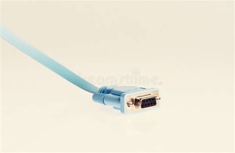 Computer Network Cables Over Grey Background Stock Photos Free