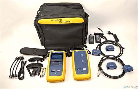 Fluke Networks DSX2 5000 Cat6a LAN Cable Certifier Complete Kit New