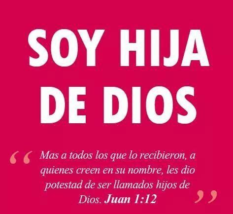 Soy Hija Del Rey De Reyes God Loves Me Jesus Loves Me Spanish