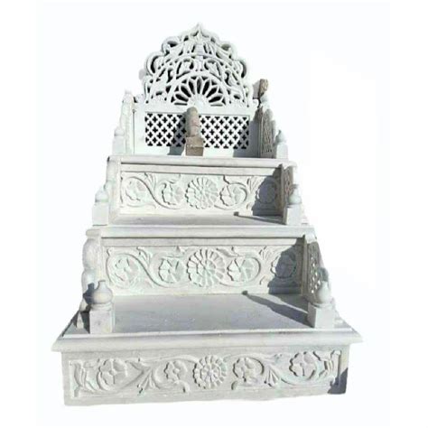 4 Feet White Marble Masjid Mimber At Rs 40000 Piece Mimbar In Makrana