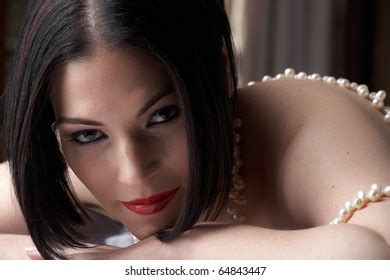 Red Haired Woman Naked Shoulders Images Stock Photos Vectors Shutterstock