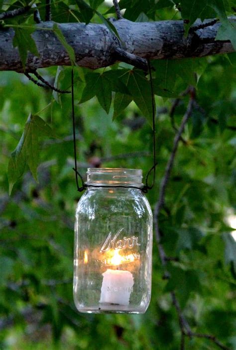 Magical DIY Hanging Mason Jar Lights Easiest Ever A Piece Of Rainbow