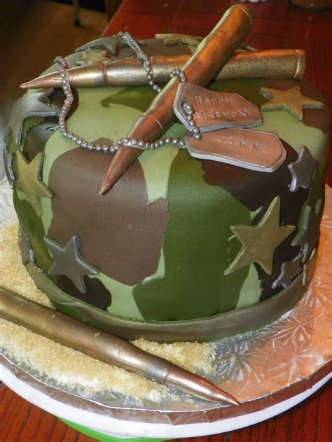 Happy Birthday Marines Cake – Idalias Salon