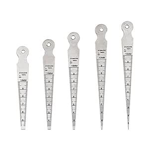 Welding Taper Feeler Gauge Rulers Hole Inspection Measuring Tool