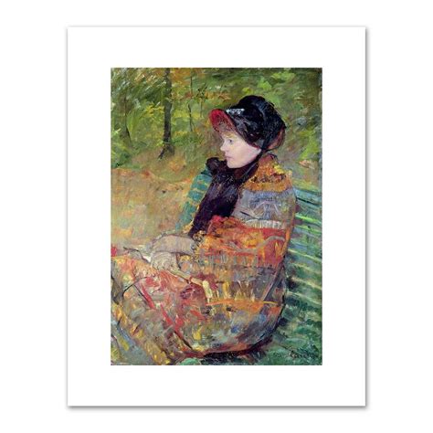 Autumn Portrait Of Lydia Cassatt By Mary Cassatt Canvas Artwork