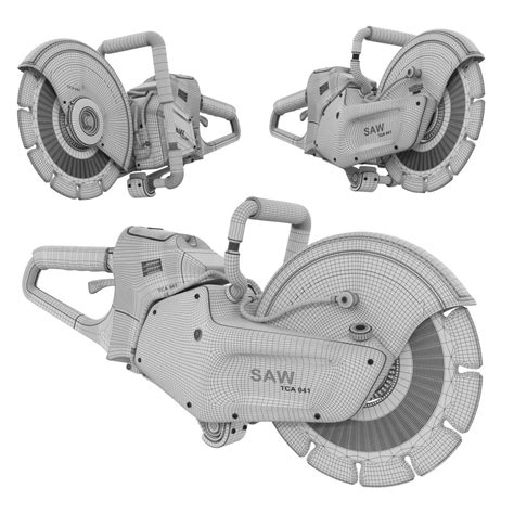 Manual Saw 3d Model Cgtrader