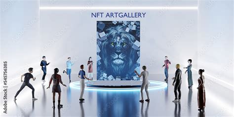 NFT Art Gallery on Metaverse NFT Projects Avatar Legs virtual world on ...