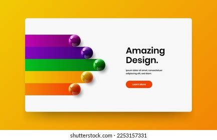 Minimalistic Placard Design Vector Template Creative Stock Vector ...