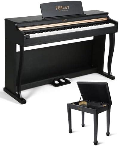 Amazon Fesley Fep Keys Weighted Digital Piano Fesley