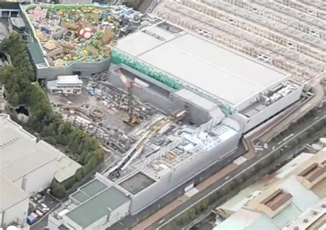 Super Nintendo World Universal Studios Japan Expansion Construction