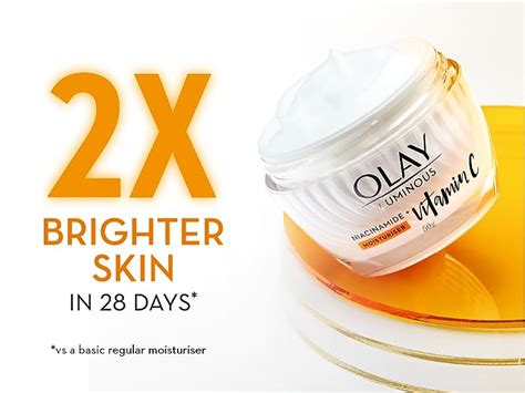 Olay Luminous Niacinamide Vitamin C Face Cream Moisturiser 50g