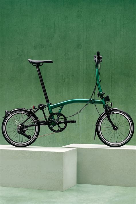 Brompton P Line Emerald Lacquer Bike Vienna