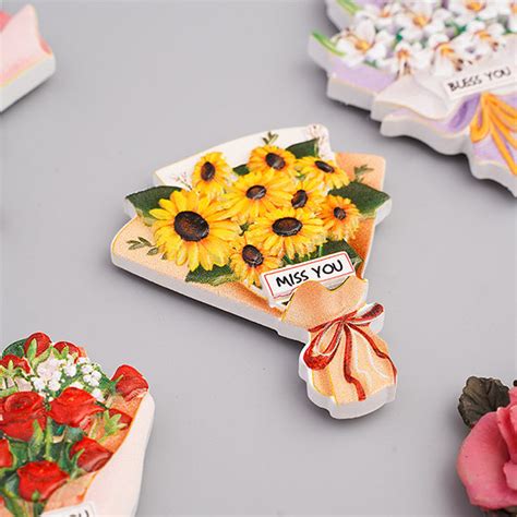 Beautiful Flower Fridge Magnets Apollobox