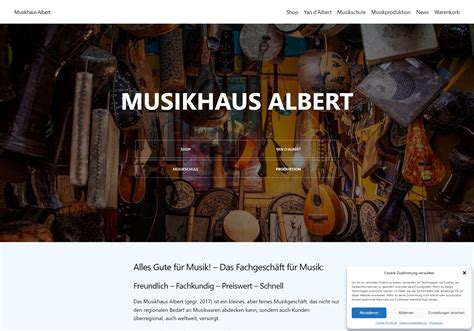 Projekt Musikhaus Albert Net Nerds