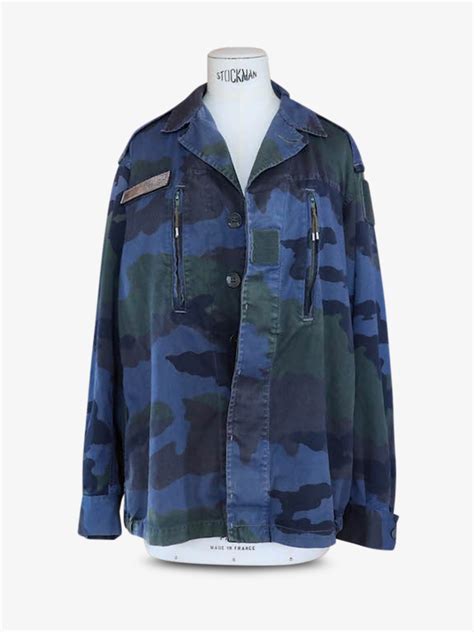 Military Jacket Blue Laveste Militaire Cerulean Paul Marius