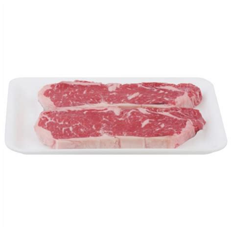 Harris Teeter Reserve Angus Beef Thin Cut New York Strip 1 Lb Kroger