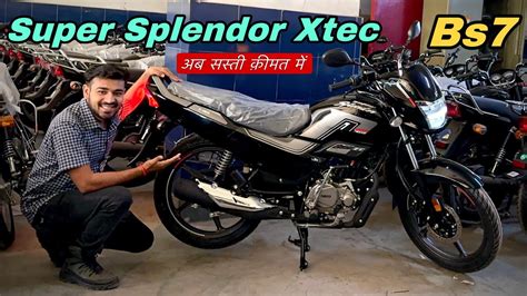 Hero Super Splendor Xtec Bs E Price Mileage Details Review Super