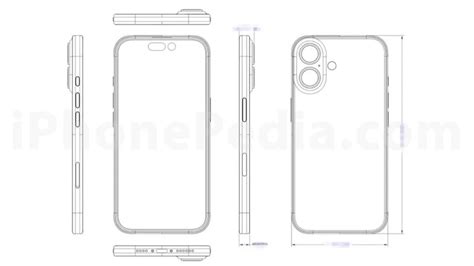 Revolutionary Design Changes Unveiled In Iphone 16 Schematic Vertical