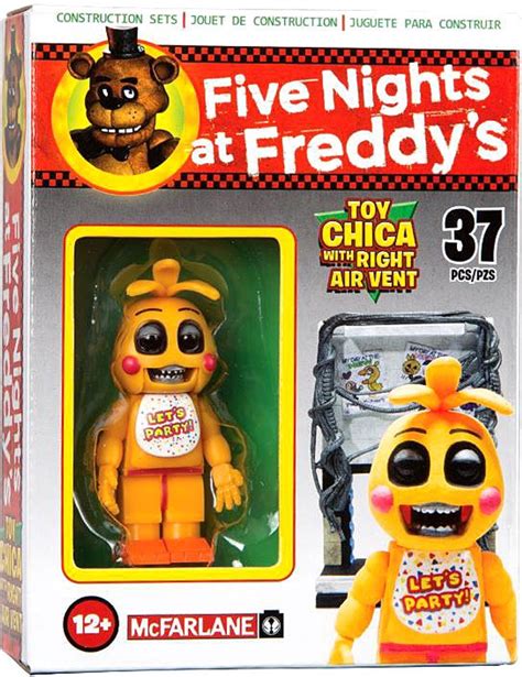 Five Nights At Freddys Mcfarlane Construction Set Toy Chica With Right 34a