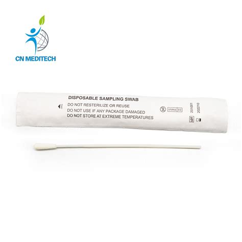 Disposable Sterile Oral Swab Nylon Throat Sampling Flocked Swabs For