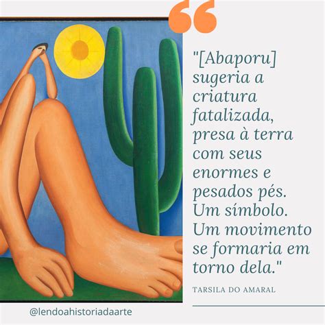 A HISTÓRIA DO ABAPORU DE TARSILA DO AMARAL Arte1 Minuto 40 OFF