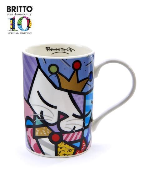 Britto Special Edition 12 oz Mug : Sugar Cat Design - Artreco