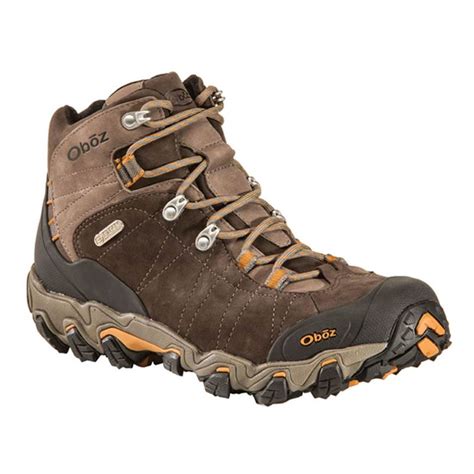 Oboz Mens Bridger Mid Bdry Hiking Boots Outdoorgb