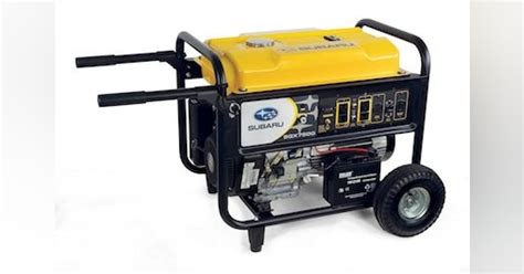 Subaru Sgx3500 Sgx5000 And Sgx7500e Generators Construction Equipment