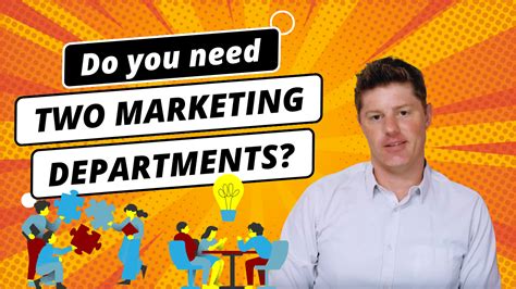 Do You Need TWO Marketing Departments Marketing Department Structure